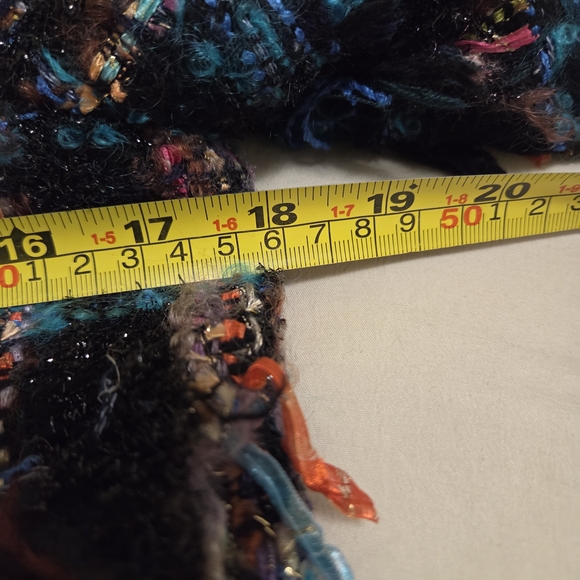 Colorful Fringed Women's Jacket - Picture 5 of 7